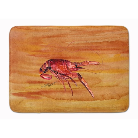 Carolines Treasures Crawfish Machine Washable Memory Foam Mat 8232-RUG